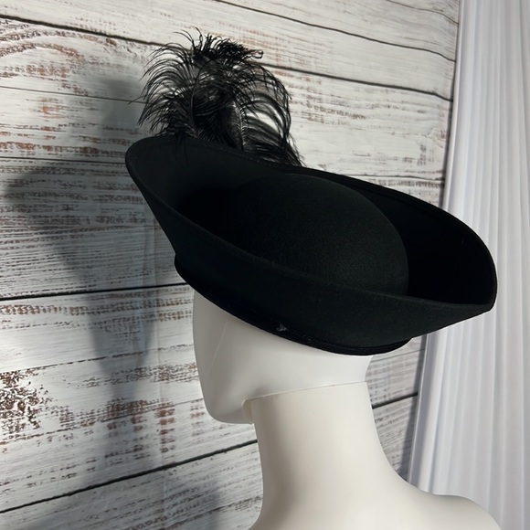 Ostrich Feather Wool Hat - Picture 6 of 15